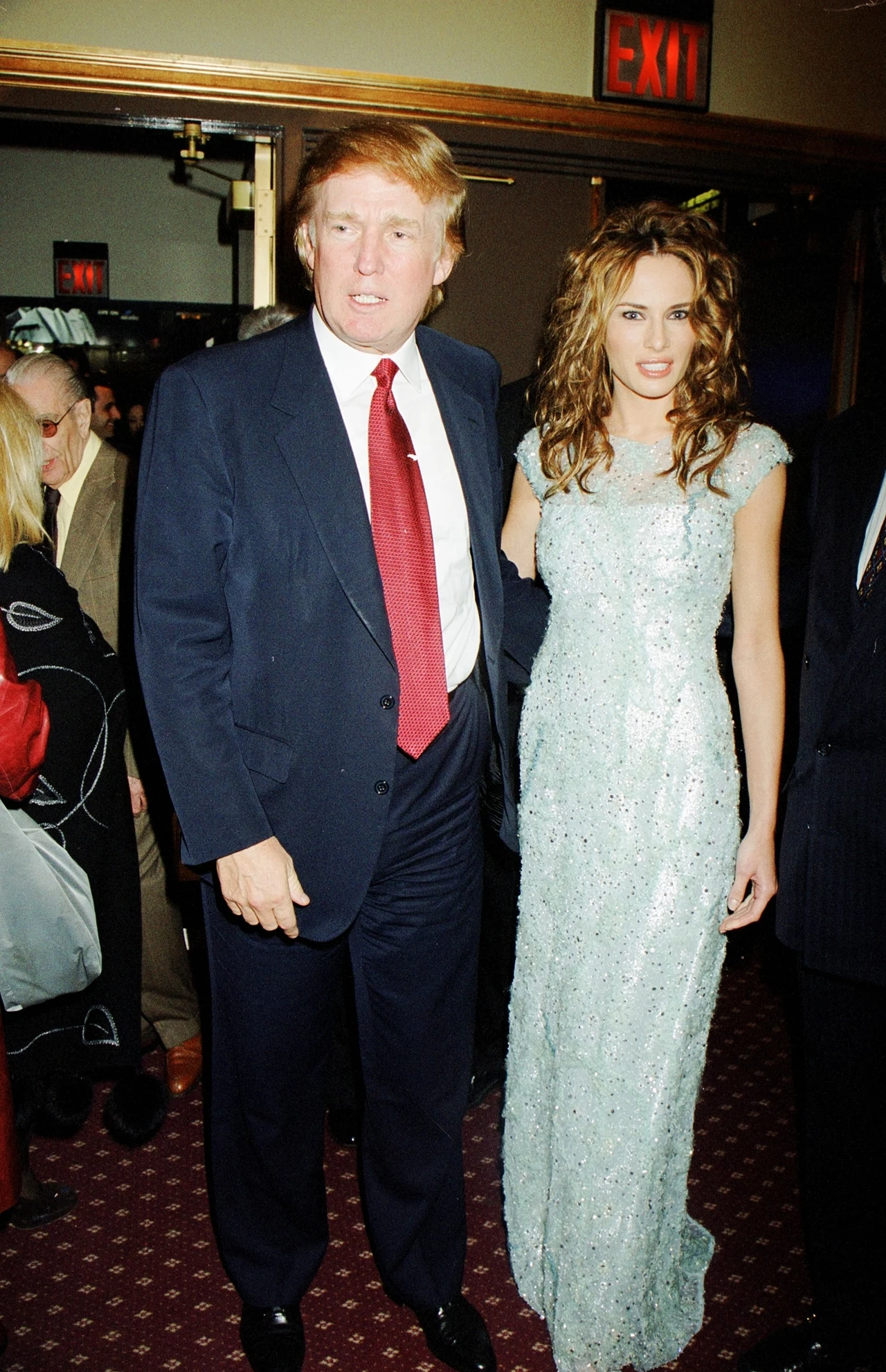Melania i Donald Trump w 2000 roku Melania i Donald Trump w 2000 roku