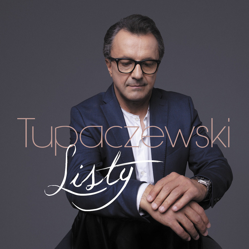 Tupaczewski na okładce płyty "Listy"