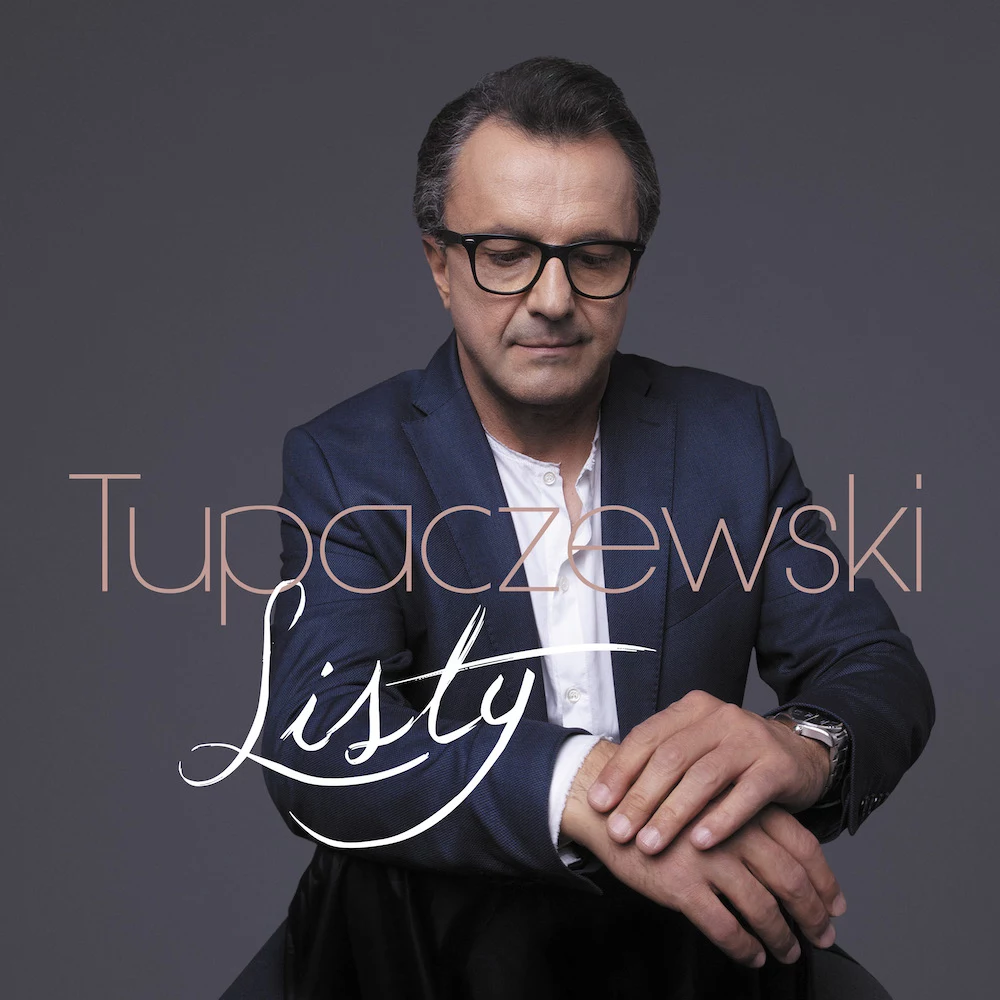 Tupaczewski na okładce płyty "Listy"