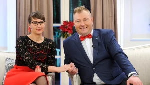 Agata i Łukasz w odcinku świątecznym (2018)