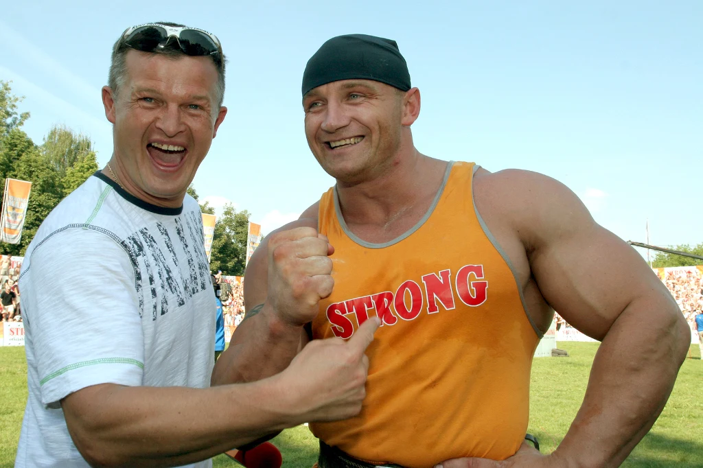 Strongmenów dwóch? Irek Bieleninik z Mariuszem Pudzianowskim Strongmenów dwóch? Irek Bieleninik z Mariuszem Pudzianowskim