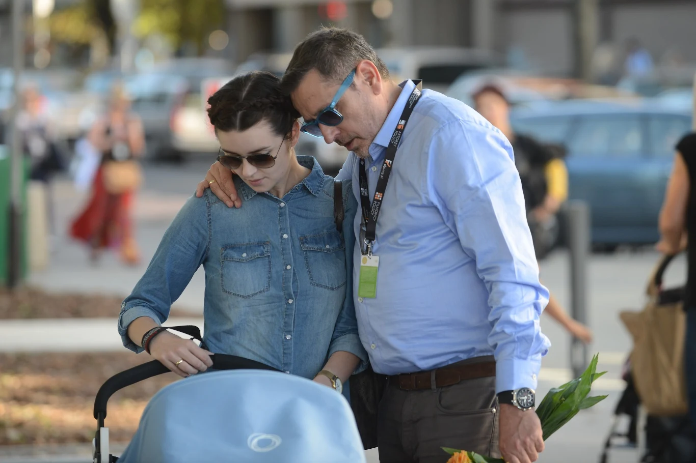 Andrzej Sołtysik z żoną Patrycją Andrzej Sołtysik z żoną Patrycją