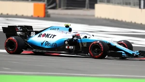 Robert Kubica na torze w Baku