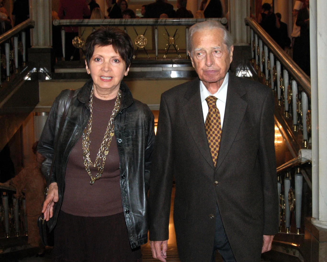 Halina Kunicka z Lucjanem Kydryńskim Halina Kunicka z Lucjanem Kydryńskim