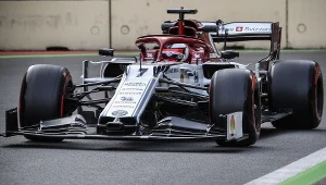 Kimi Raikkonen na torze w Baku