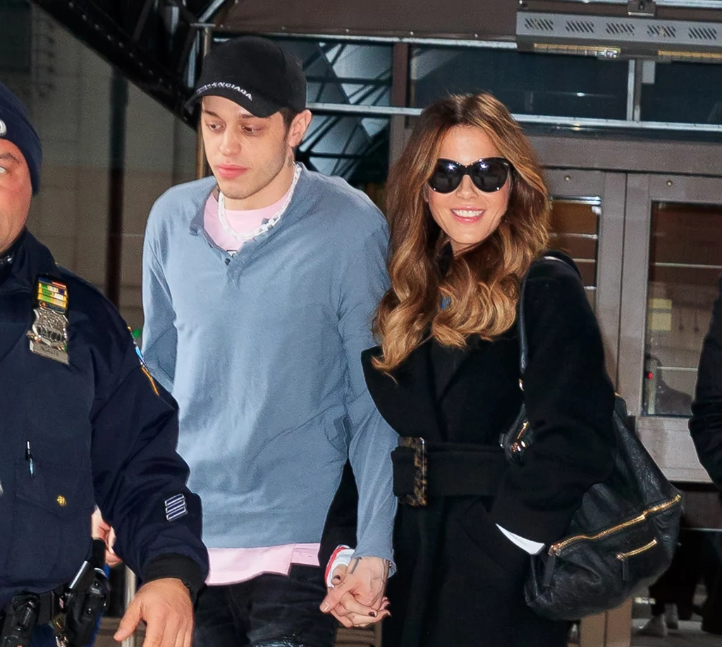 Pete Davidson i Kate Beckinsale, fot. Jackson Lee / SplashNews.com