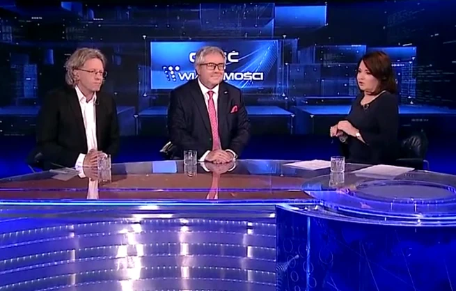 Screen z programu "Gość Wiadomości" (Screen: vod.tvp.pl) Screen z programu "Gość Wiadomości" (Screen: vod.tvp.pl)