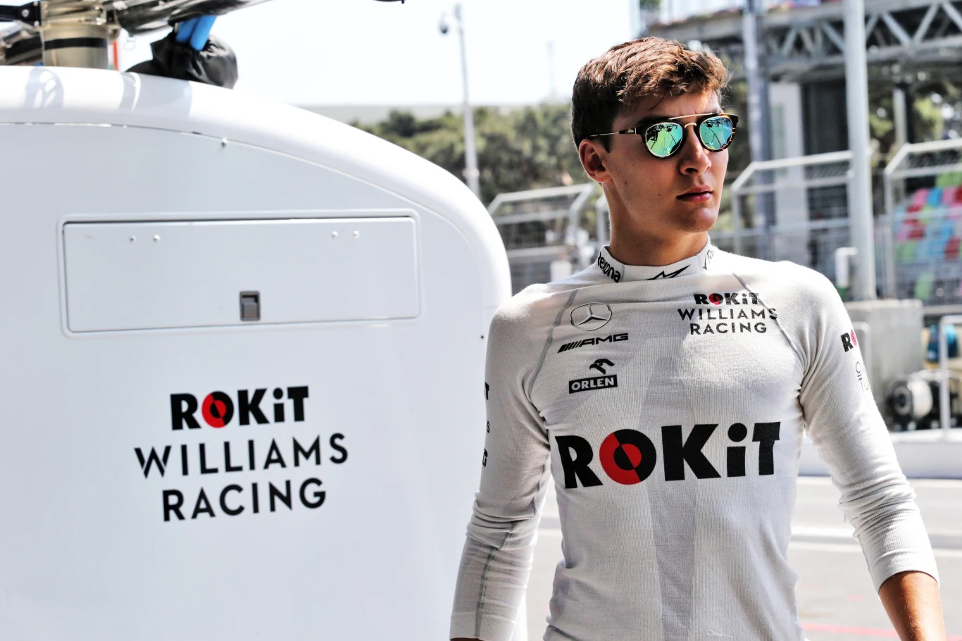 ROKiT Williams Racing F1 w Azerbejdżanie. Zdjęcia