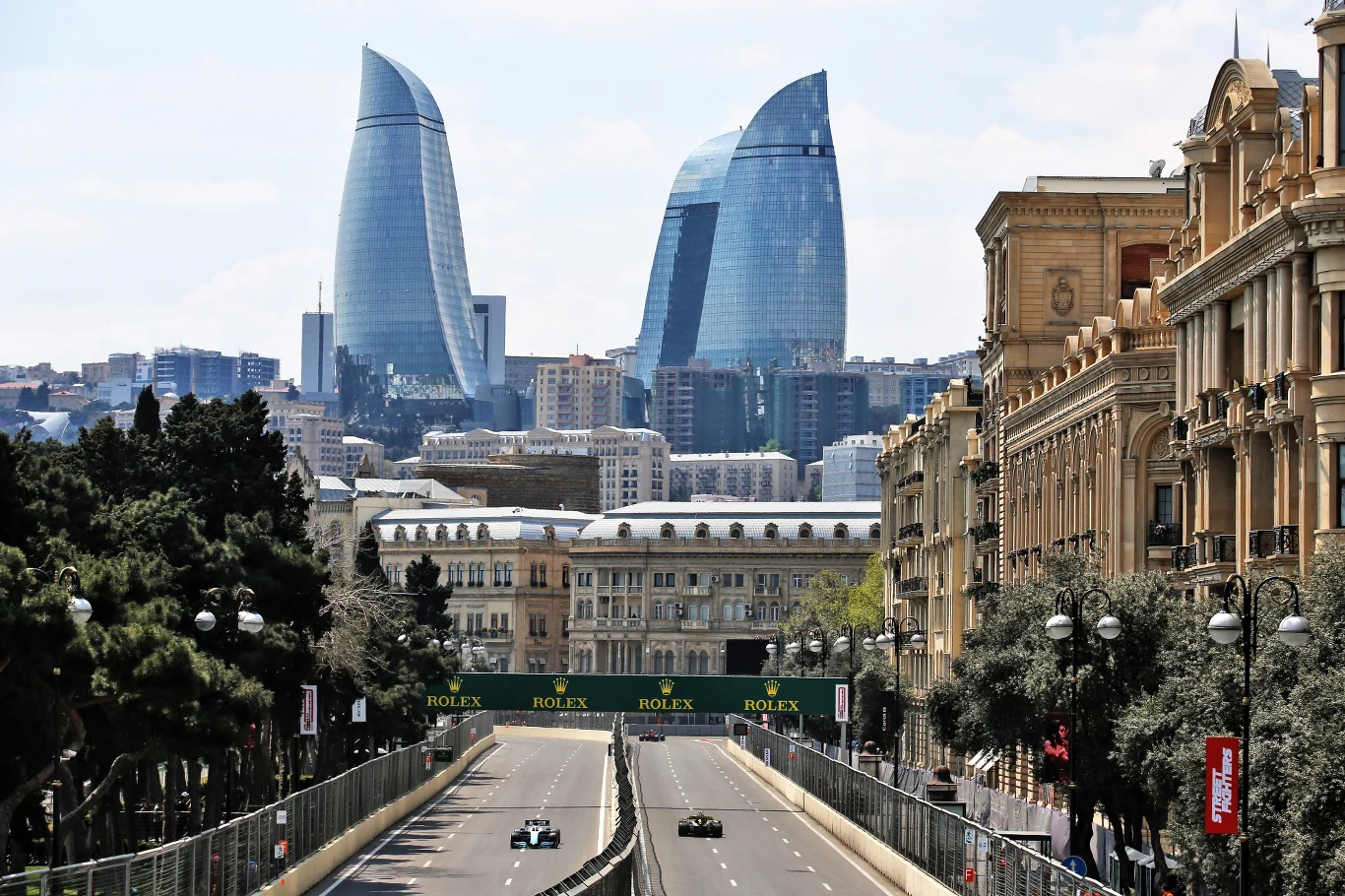 ROKiT Williams Racing F1 w Azerbejdżanie. Zdjęcia
