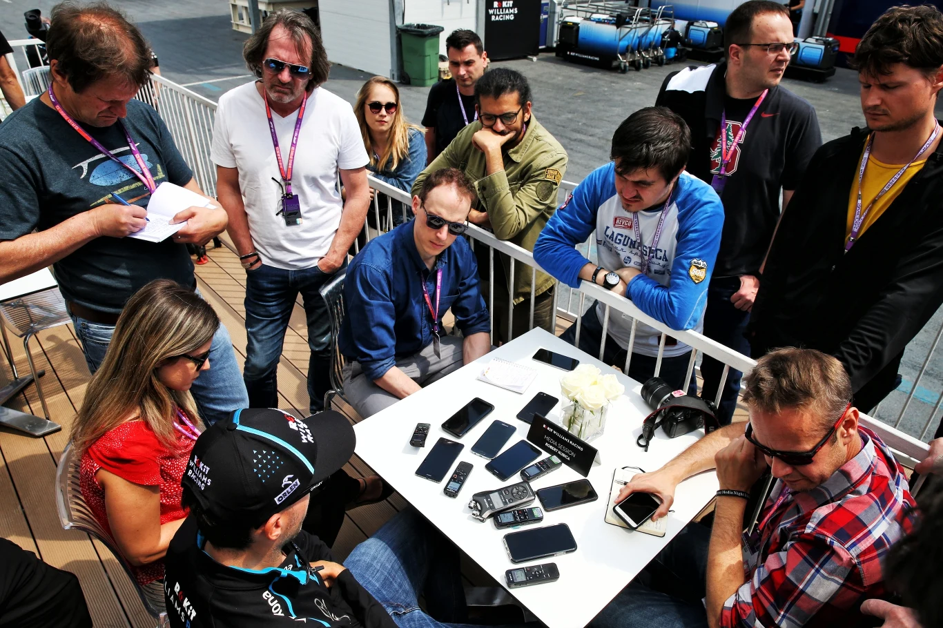 ROKiT Williams Racing F1 w Azerbejdżanie. Zdjęcia