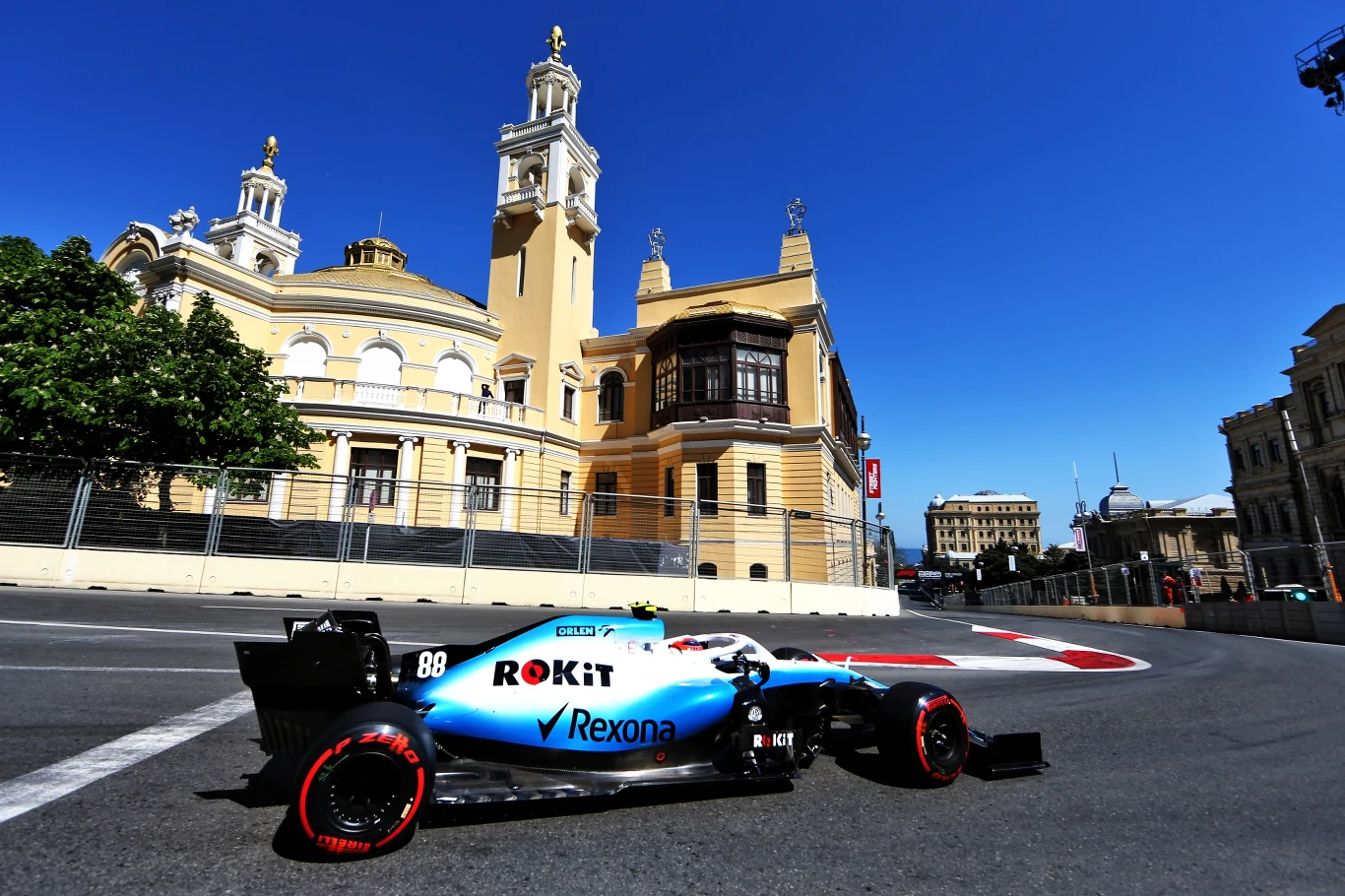 ROKiT Williams Racing F1 w Azerbejdżanie. Zdjęcia