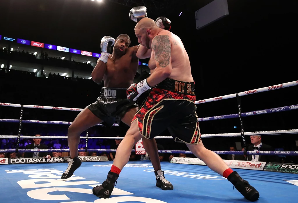 Daniel Dubois (z lewej)
