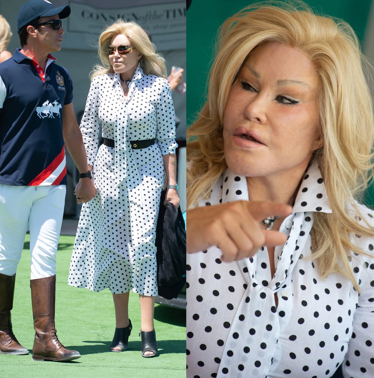 Jocelyn Wildenstein z narzeczonym