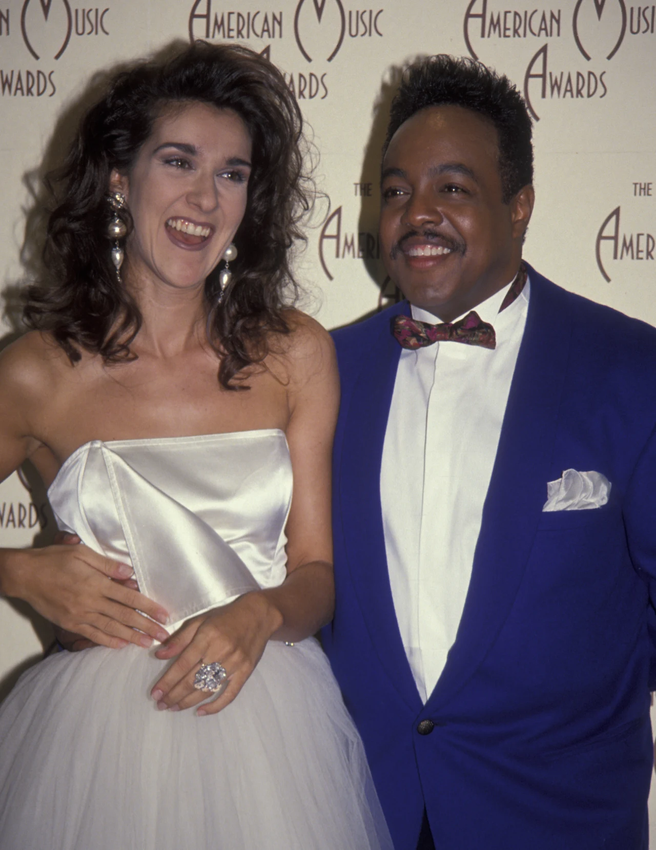 Celine Dion i Peabo Bryson w 1992 r. Razem nagrali przebój do animacji "Piękna i Bestia" Celine Dion i Peabo Bryson w 1992 r. Razem nagrali przebój do animacji "Piękna i Bestia"