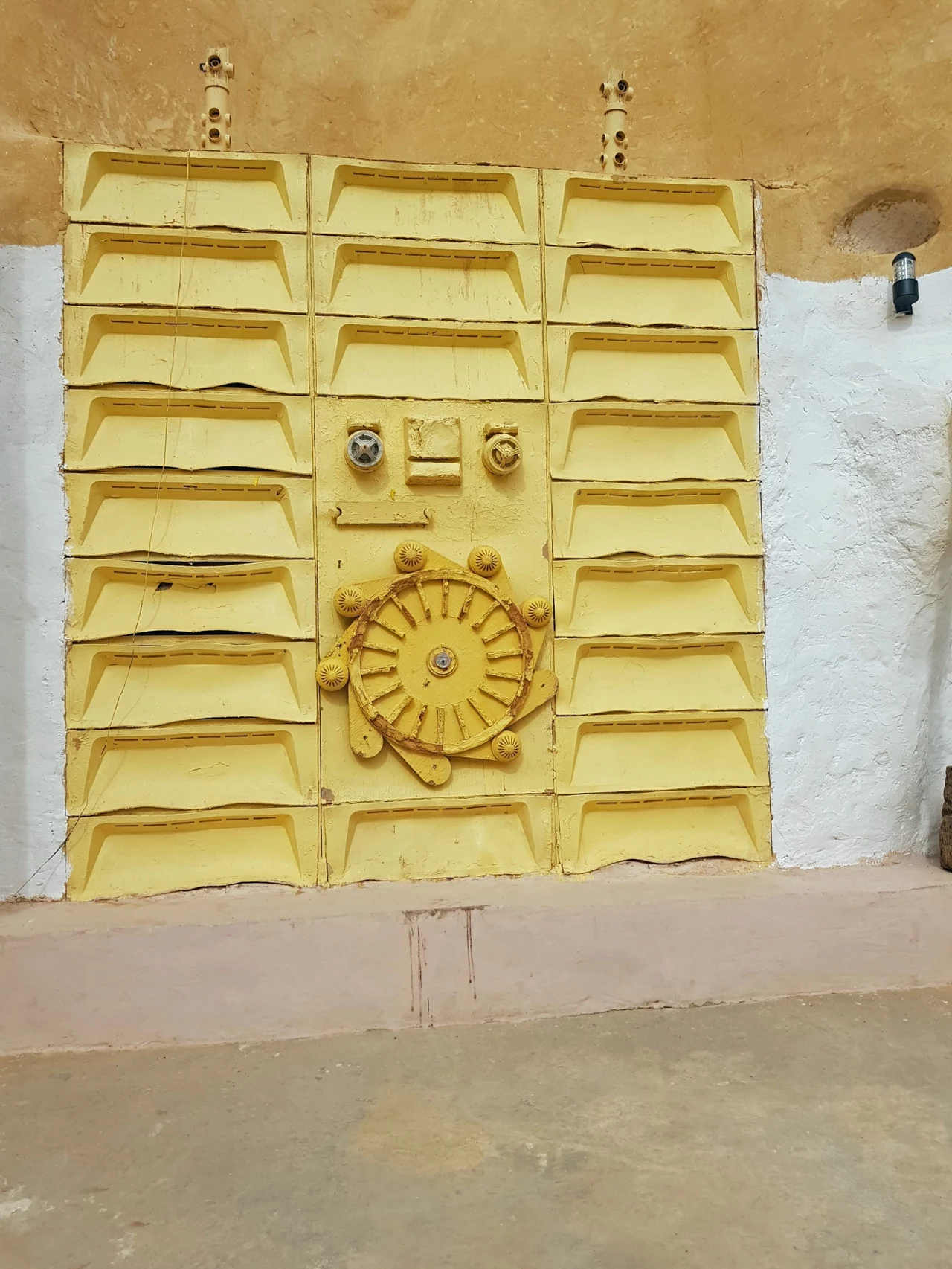 Dziedziniec hotelu Sidi Driss