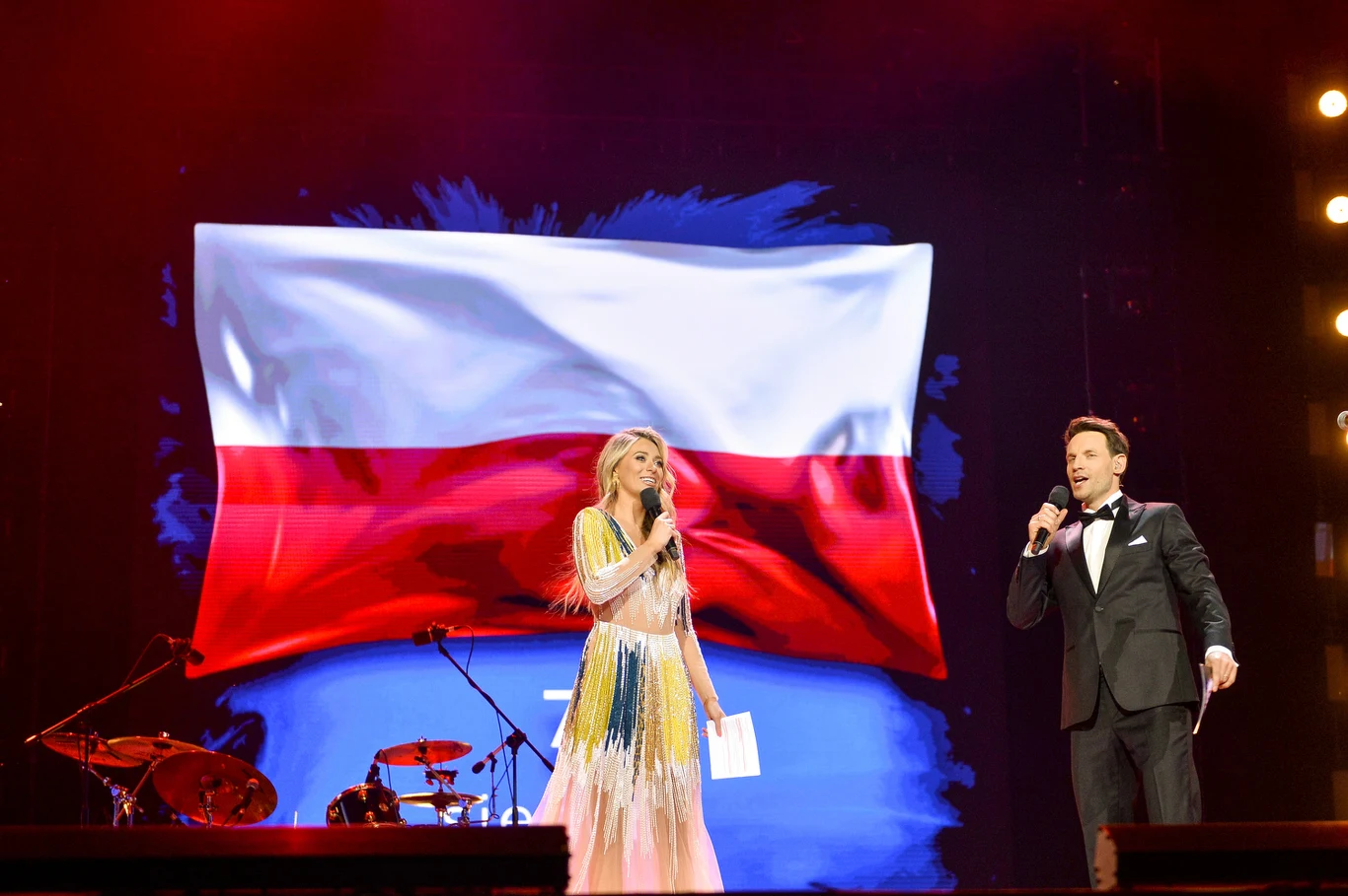 Koncert "Gramy dla Europy" odbył się w związku z 15. rocznicą wprowadzenia Polski do Unii Europejskiej