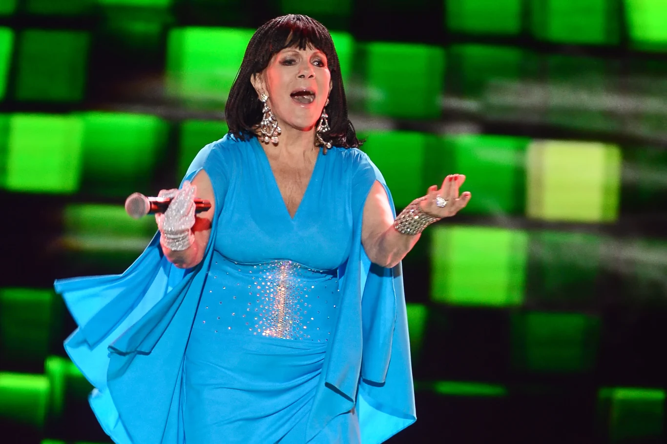 1 maja 2019 r. w wieku 78 lat zmarła Izabela Skrybant-Dziewiątkowska - wokalistka i liderka grupy Tercet Egzotyczny. Na zdjęciu w 2016 r.