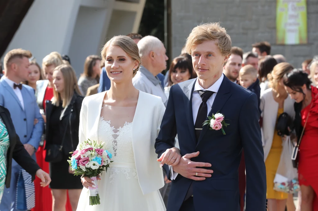 Ślub Dawida Kubackiego i Marty Majcher Ślub Dawida Kubackiego i Marty Majcher