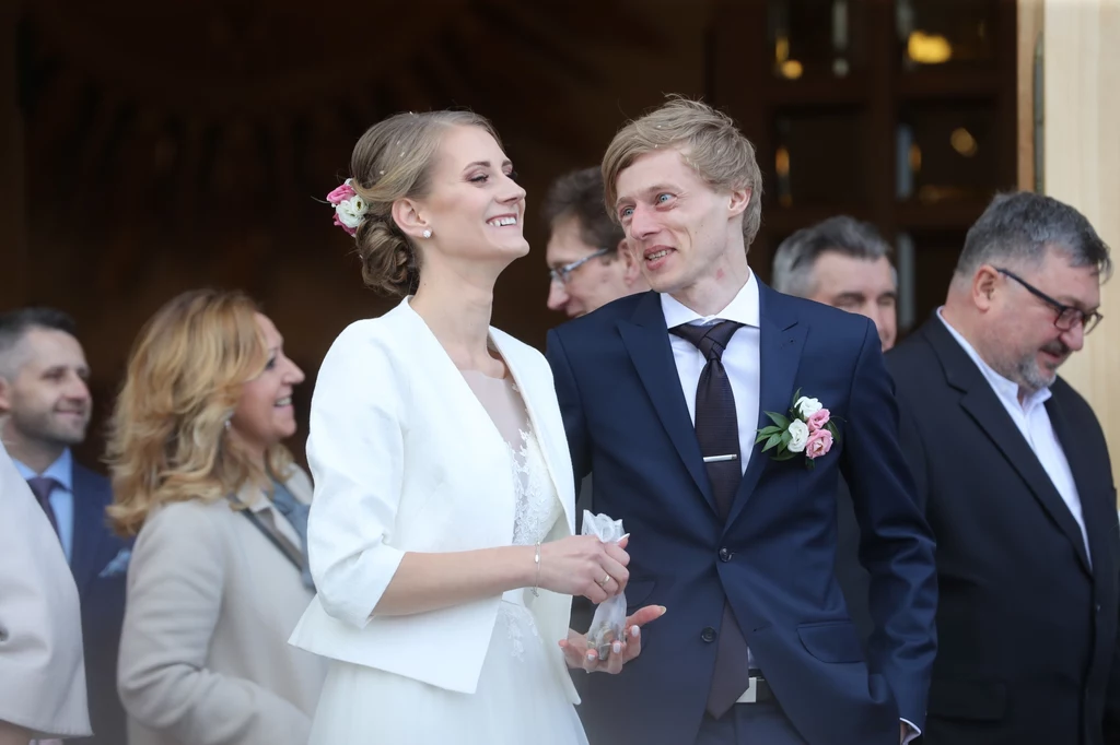 Ślub Dawida Kubackiego i Marty Majcher Ślub Dawida Kubackiego i Marty Majcher