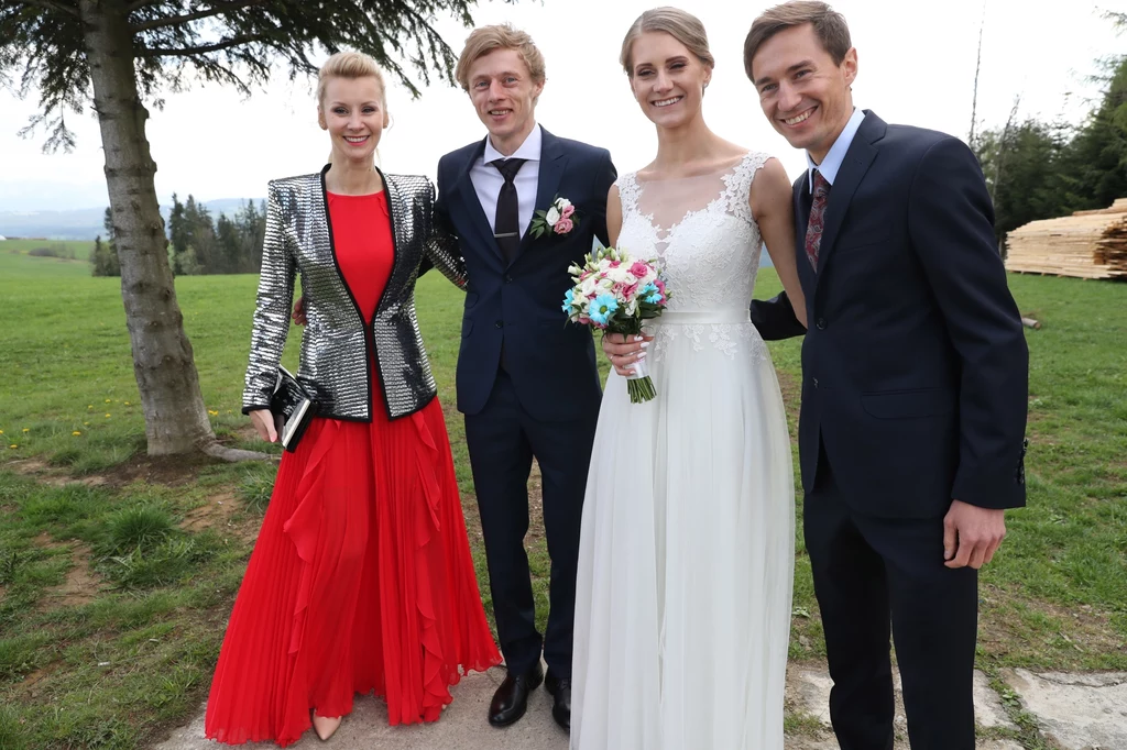 Ślub Dawida Kubackiego i Marty Majcher Ślub Dawida Kubackiego i Marty Majcher