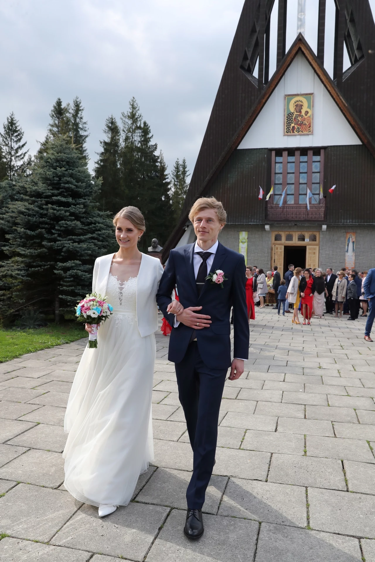 Ślub Dawida Kubackiego i Marty Majcher Ślub Dawida Kubackiego i Marty Majcher