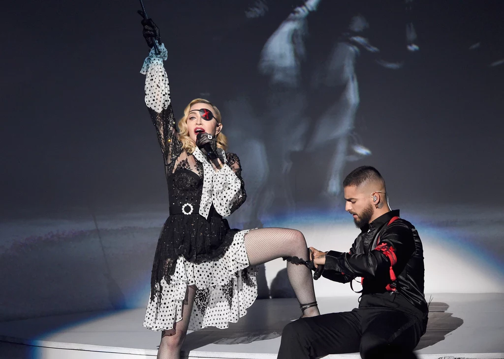 Madonna i Maluma zaprezentowali  na scenie utwór "Medellin"