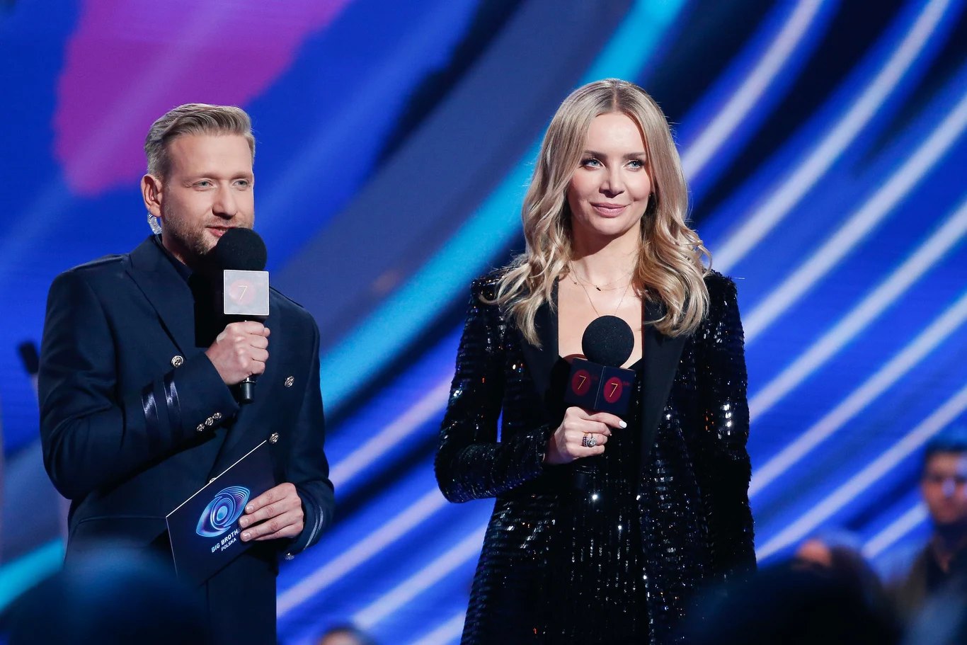 Bartek Jędrzejak i Agnieszka Woźniak-Starak, prowadzący "Big Brothera" Bartek Jędrzejak i Agnieszka Woźniak-Starak, prowadzący "Big Brothera"