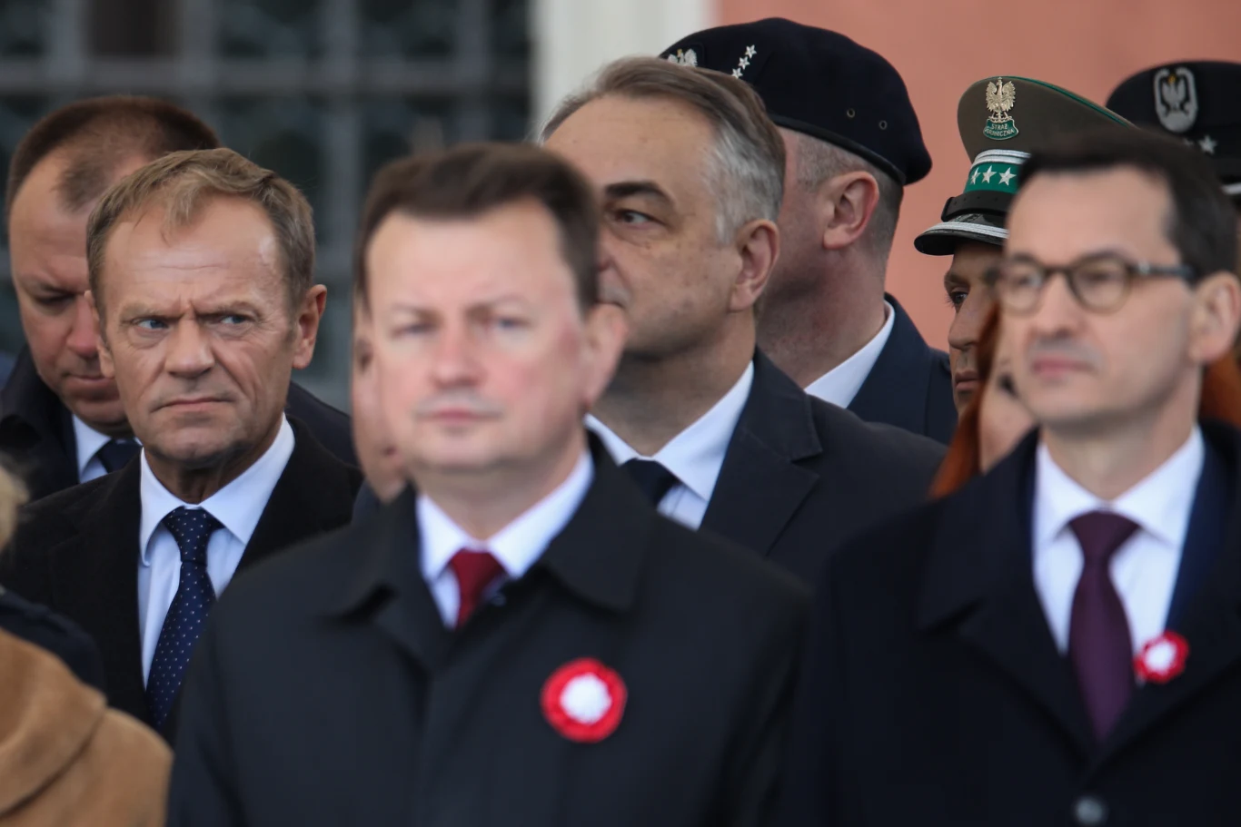 Uroczystości na Placu Zamkowym w Warszawie