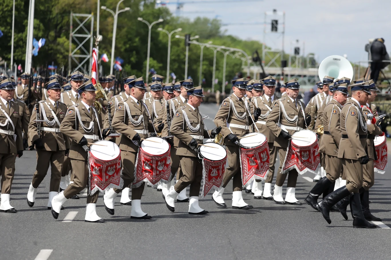 Defilada "Silni w sojuszach" na ulicach Warszawy
