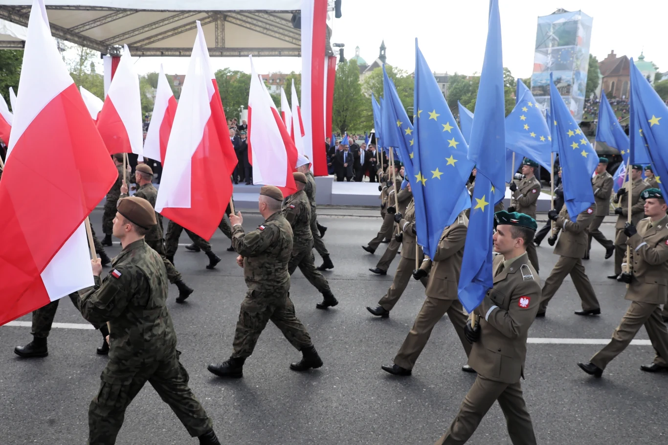 Defilada "Silni w sojuszach" w Warszawie