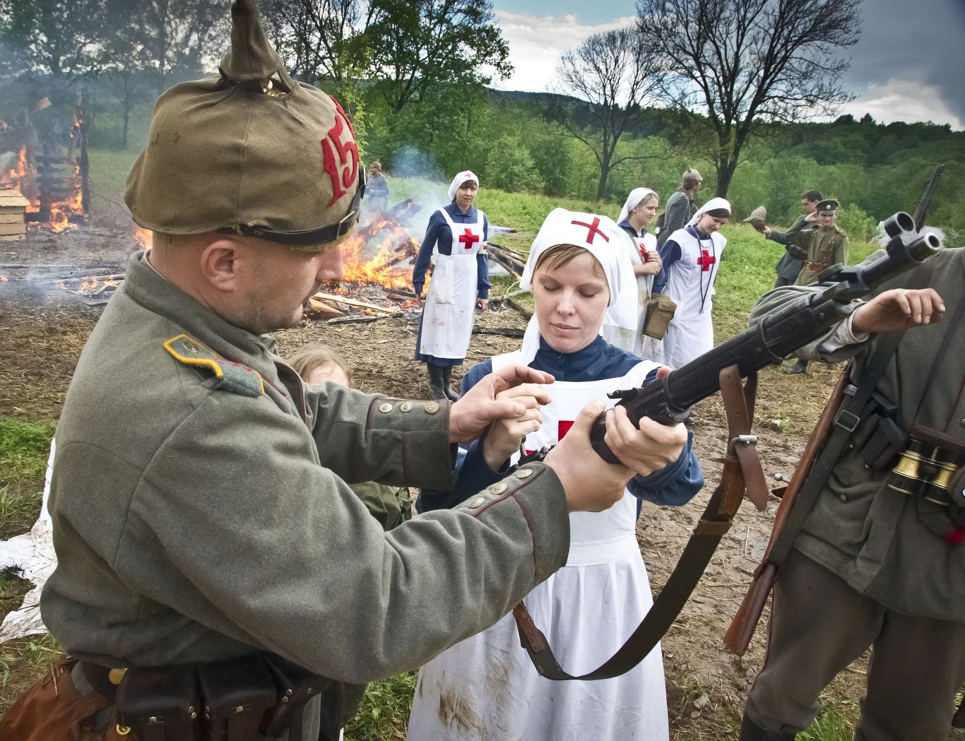 Od 2010 roku, corocznie rekonstruktorzy z całej Polski przybliżają historię bitwy pod Gorlicami