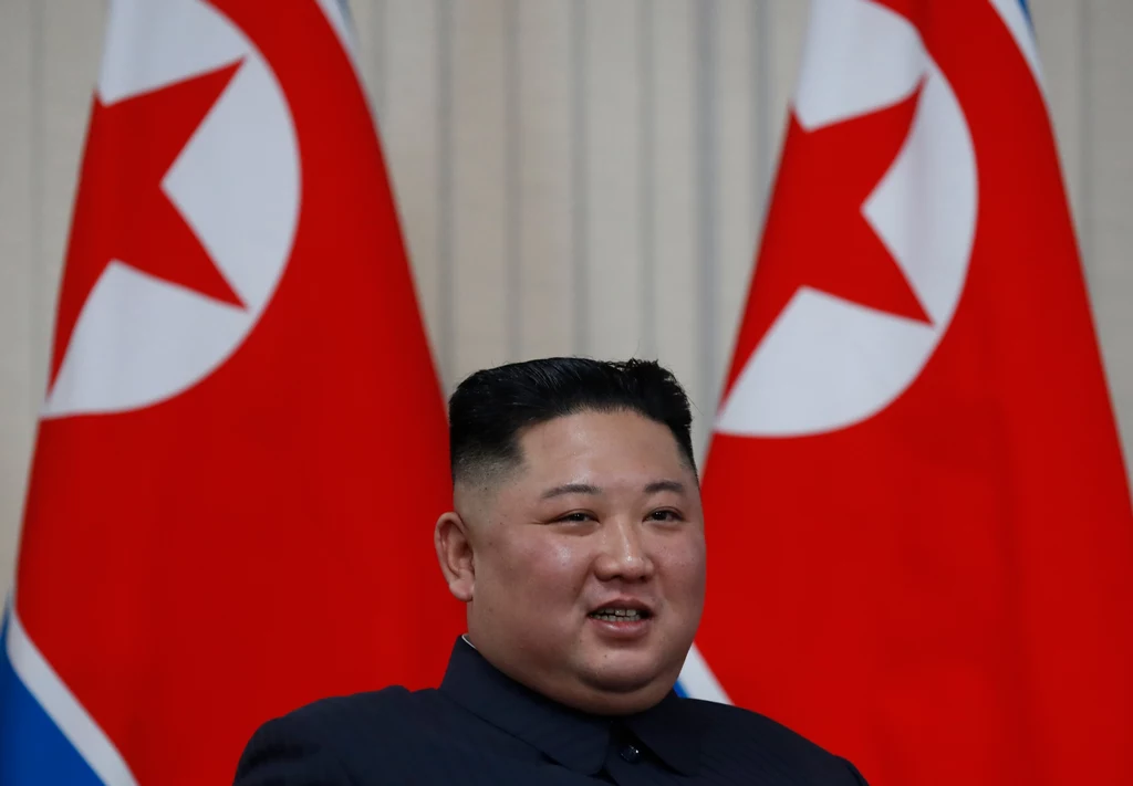 Północnokoreański dyktator Kim Dzong Un Północnokoreański dyktator Kim Dzong Un