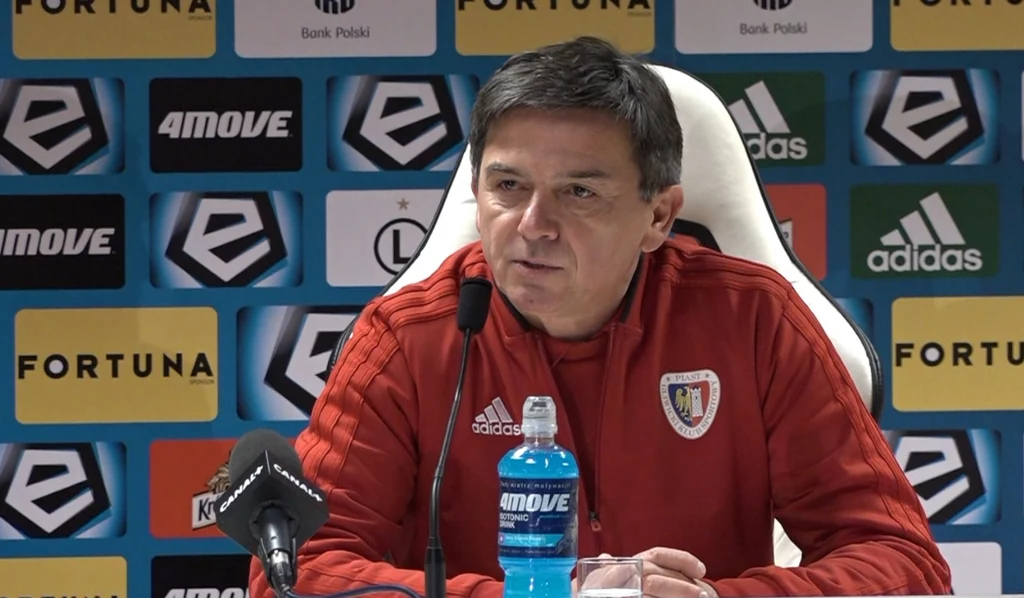 Trener Piasta Gliwice Waldemar Fornalik Trener Piasta Gliwice Waldemar Fornalik