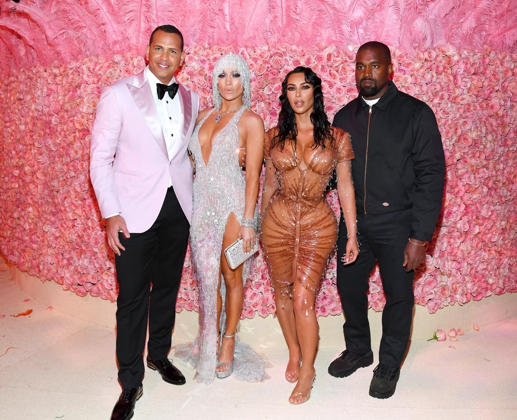 Alex Rodriguez, Jennifer Lopez, Kim Kardashian i Kanye West Alex Rodriguez, Jennifer Lopez, Kim Kardashian i Kanye West