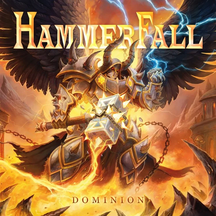 Okładka płyty "Dominion" grupy Hammerfall