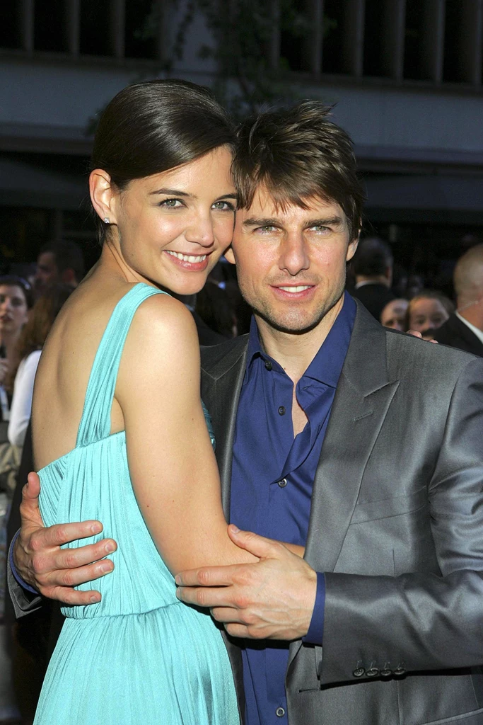 Katie Holmes i Tom Cruise w 2005 roku