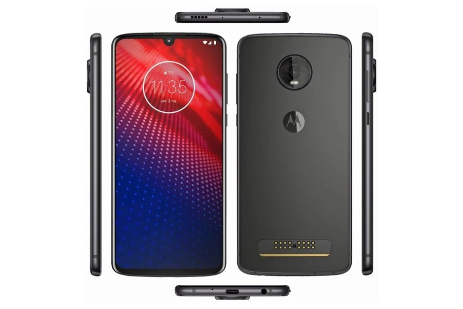 Motorola Moto Z4 - render prasowy / fot. PhoneArena