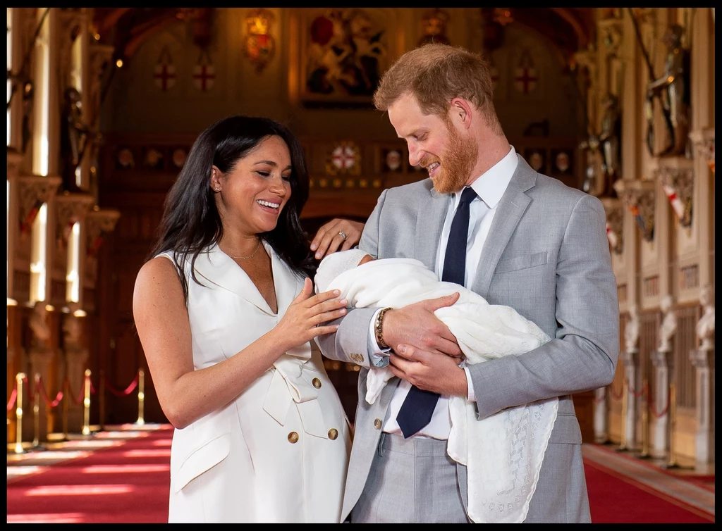 Książęta Sussex z synem, fot. i-Images/Pool/i-images/East News Książęta Sussex z synem, fot. i-Images/Pool/i-images/East News
