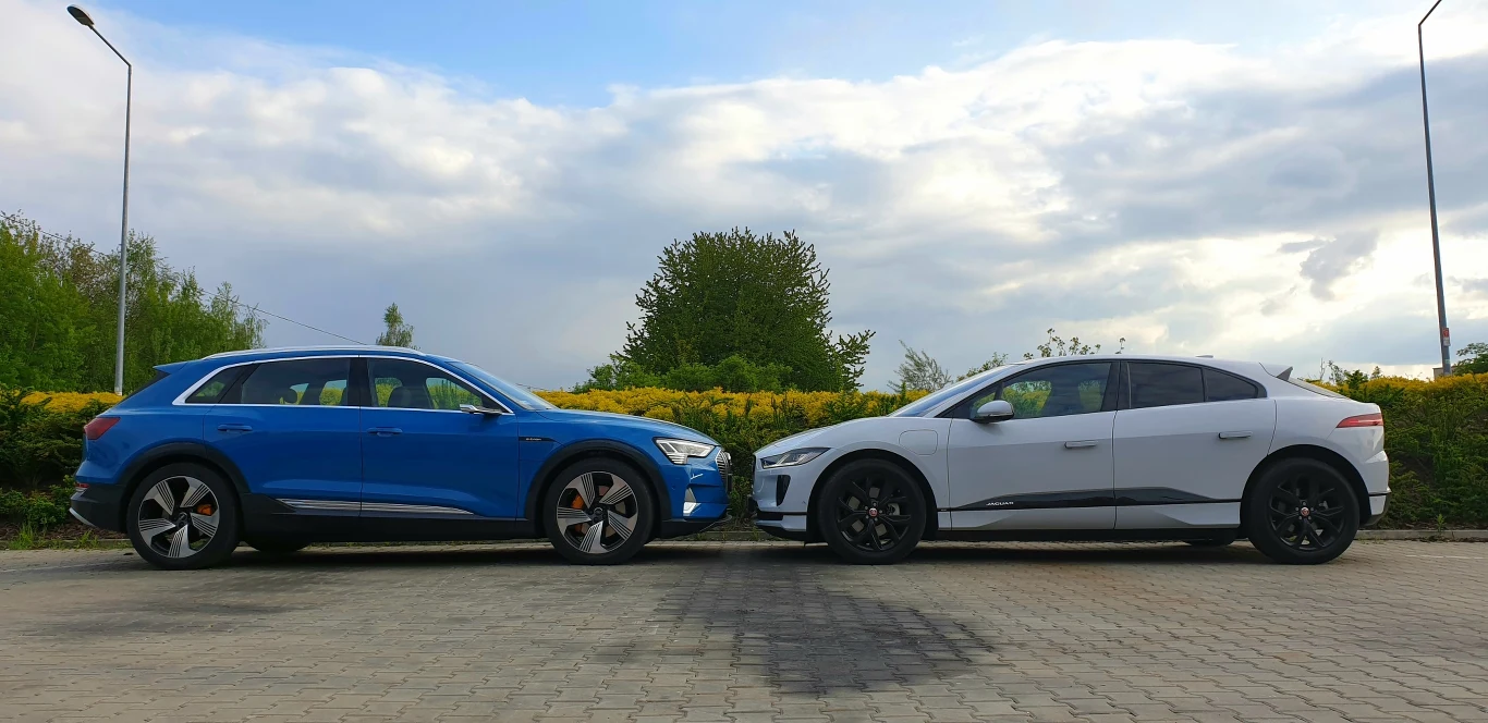 Audi e-tron i Jaguar I-Pace Audi e-tron i Jaguar I-Pace