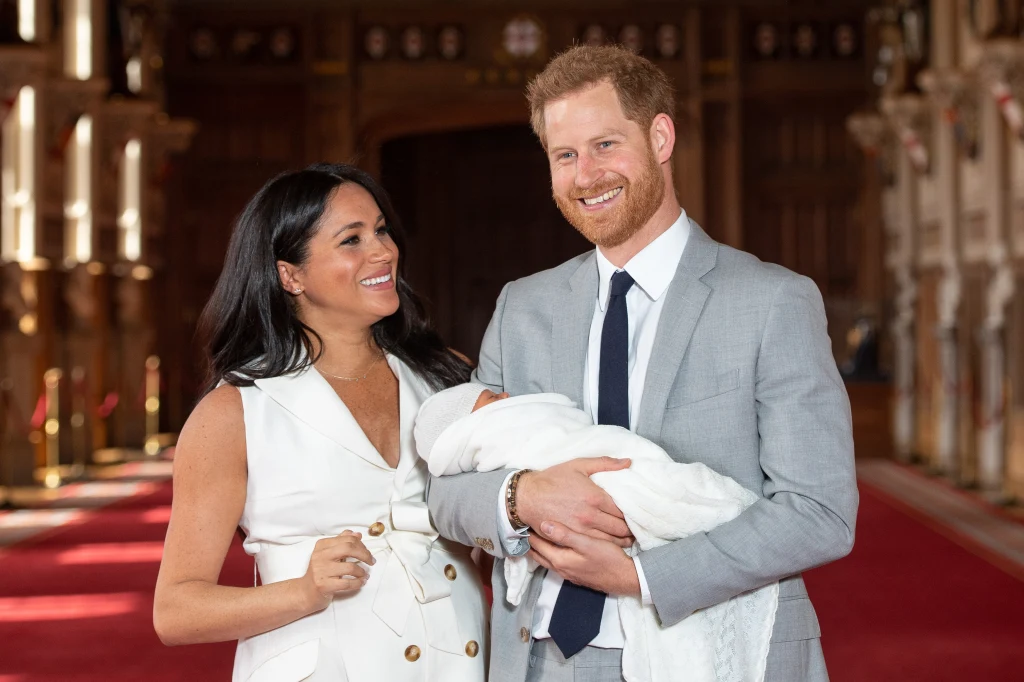 Meghan Markle, książę Harry i książę Archie Meghan Markle, książę Harry i książę Archie