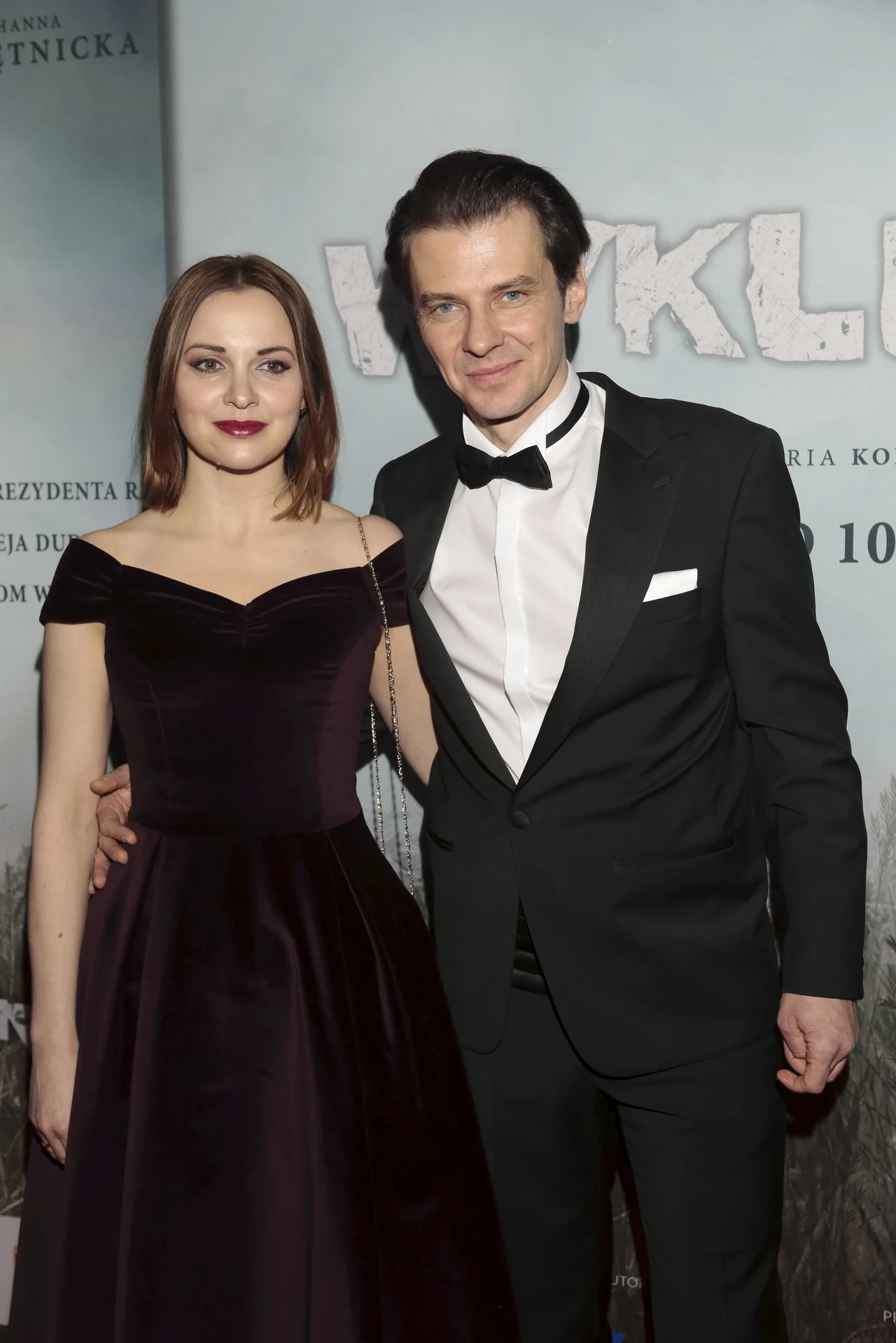 Marcin Kwaśny z żoną Dianą, 2017 rok