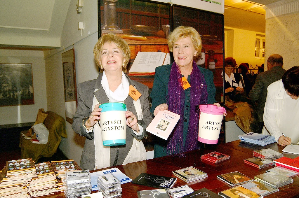 Zofia Czerwińska i Teresa Lipowska, 2003 rok