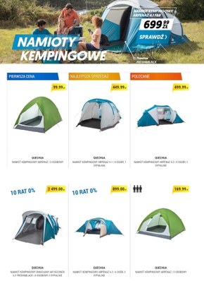 Namioty kempingowe