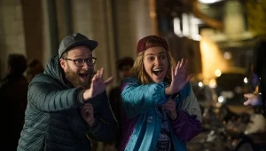 Seth Rogen i Charlize Theron w filmie "Niedobrani"