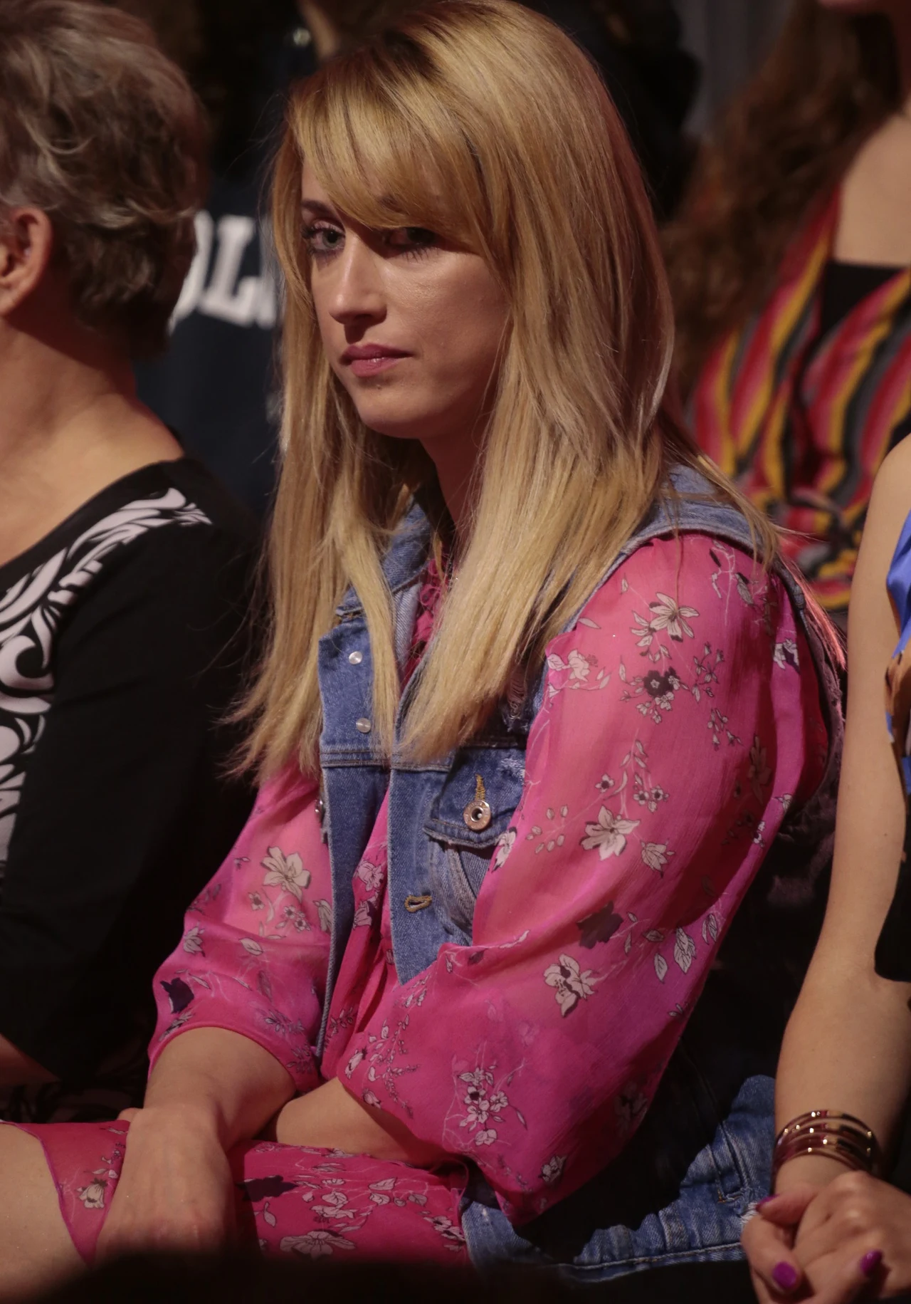 Justyna Żyła na widowni "Tańca z gwiazdami" Justyna Żyła na widowni "Tańca z gwiazdami"