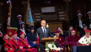 Wystąpienie Donalda Tuska na uniwersytecie w Poznaniu