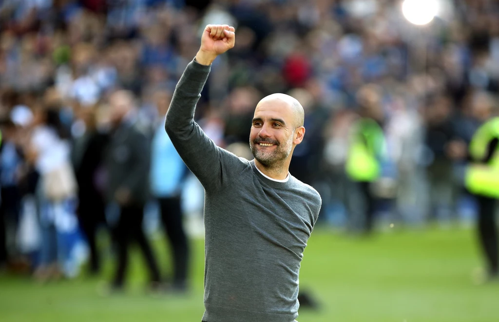 Trener Manchesteru City Pep Guardiola Trener Manchesteru City Pep Guardiola