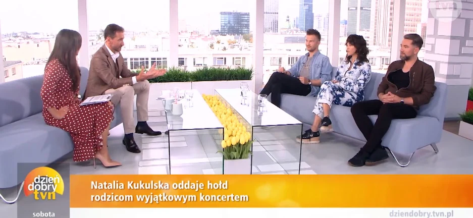 Rozmowa w "Dzień Dobry TVN" Rozmowa w "Dzień Dobry TVN"