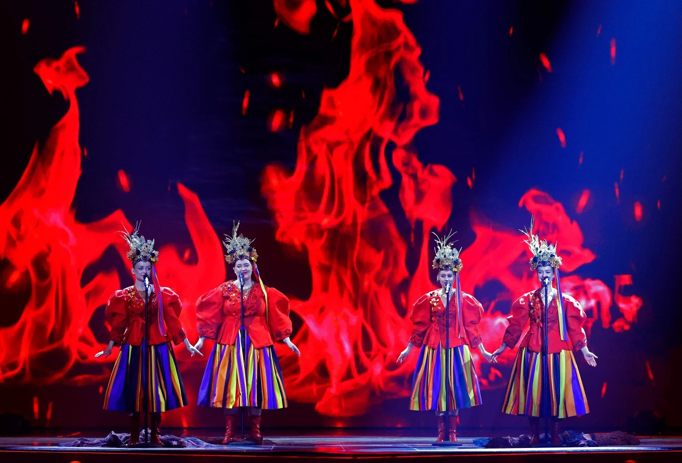 Polki z grupy Tulia w konkursie zaprezentują utwór "Pali się (Fire of Love)". Polki z grupy Tulia w konkursie zaprezentują utwór "Pali się (Fire of Love)".