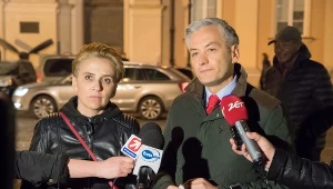 Joanna Scheuring-Wielgus i Robert Biedroń